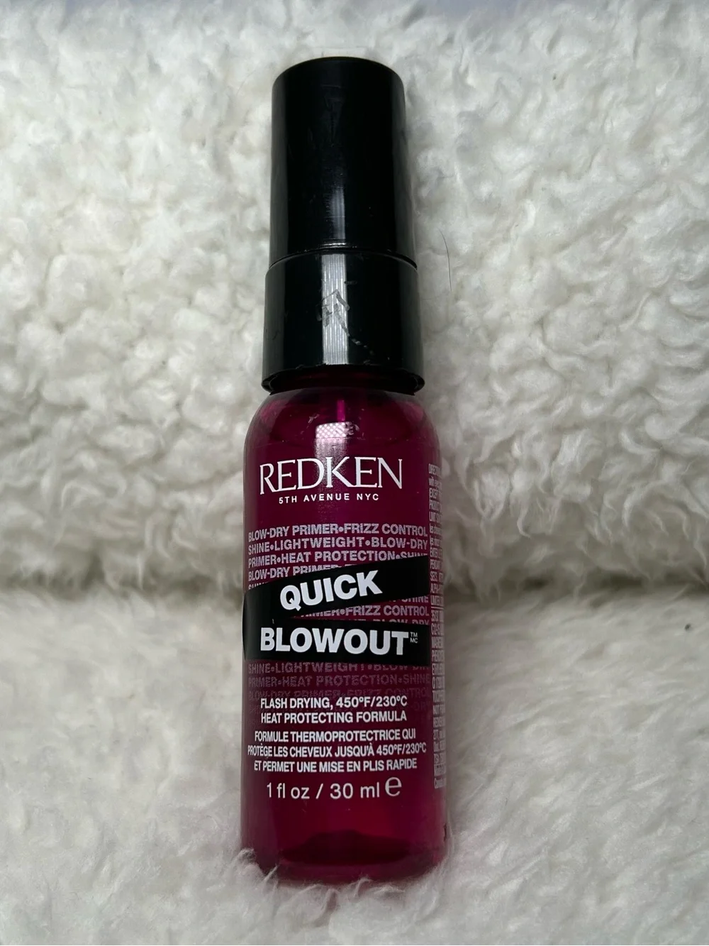 Redken Quick Blowout Heat Protectant Spray 1 oz New